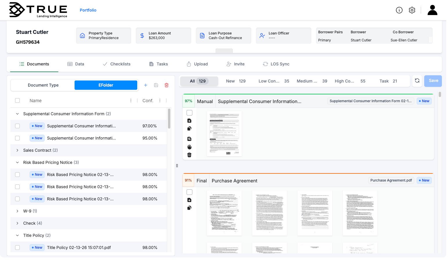 Loan Setup and Data Quality Step 1