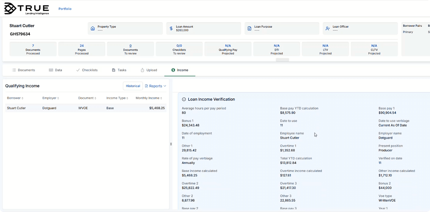 Underwriting Platform
